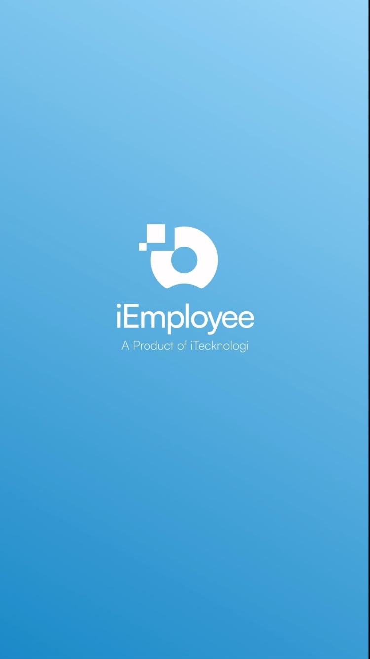 iEmployee app splash screen